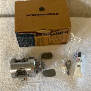 ABU GARCIA AMBASSADEUR 3600C 5BB 1RB - Baitcasting Reel - untested